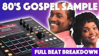 MPC One Sampled Beat (80's Gospel Sample With DX7 Piano)