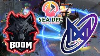 AMAZING GAME !! BOOM ESPORTS vs NIGMA GALAXY SEA - DREAMOCEL STANDIN ! DPC SEA 2022 TOUR 3 DOTA 2