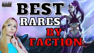 BEST Rares to KEEP By Faction! • RAID Shadow Legends