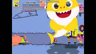 Mugen Battle #456 SpongeBob, Patrick, Pikachu & Oshawott VS Pinkfong