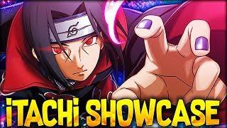 THE GOD OF RESETS AND DODGE! BF ITACHI V2 SHOWCASE! (Naruto Blazing)