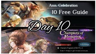 Octopath Traveler COTC 1st Anniversary Double Account Gacha Pull Day 10 - The Finale