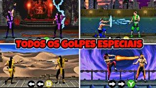 Como Fazer Todos os Golpes Especiais de Ultimate Mortal Kombat 3