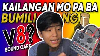 V8 Sound Card (Setup, Unboxing, Review 2020) | Lance Aldrene