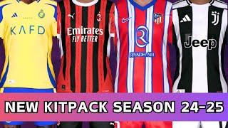 PES 2017 | New Mega Kitpack Season 24-25 - Compatible with Patches