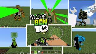 MCPE BEN 10 v7 FULL RELEASE | MINECRAFT BEN 10 ADDON/MOD