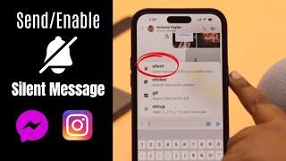 Send Silent Messages on Messenger/Instagram without Notification (How To)