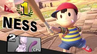 Super Smash Bros. Ultimate - Ness Victory Poses (Brawl Victory Theme)