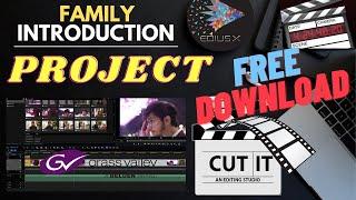 FAMILY INTRODUCTION 2022  CINEMATIC  PROJECT  edius new song project 2022 free download