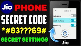 Jio Phone Secret Code Hidden Settings | New Secret Code in Jio Phone Hidden Features ADB Debugging