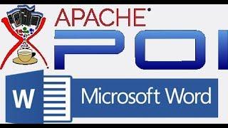 Apache POI - how to create new and modify Microsoft Word Document with Eclipse