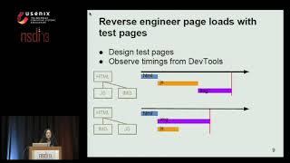 NSDI '13 - Demystifying Page Load Performance with WProf