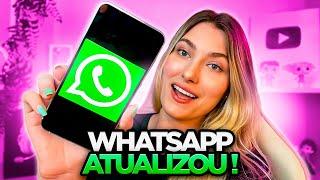 WHATSAPP ATUALIZOU   Novos Recursos que Você Precisa Conhecer!