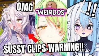 Clips I CAN'T Show to ANYONE!! | Aquwa Reacts to Vtuber Clips