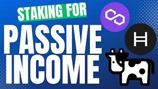 Staking Crypto For Passive Income #stakingcrypto #passiveincome #bitcoin