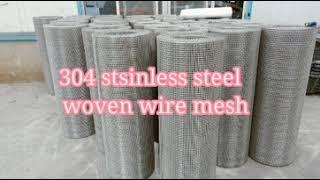 SS304 stainless steel woven wire mesh,perforated metal sheet(2020)