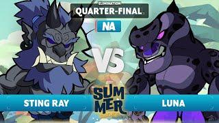 STING RAY vs Luna - Elimination Quarter-Final - Summer Championship 2023 - NA 1v1