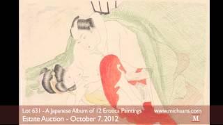 Anonymous: A Japanese Album of Erotica Paintings, Shunga