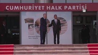 President Erdogan's visit to CHP Headquarters