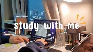 study with me | rainy season , lofi music, 1 hour