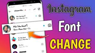 Instagram Font Change || Instagram Font Style Kaise Change Kare || Instagram Font Style Trick 2023