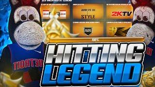 I UNLOCKED LEGEND ON NBA 2K20 • UNLOCKING LEGEND WITH THE FIRST LEGEND • ALL REWARDS REVEALED