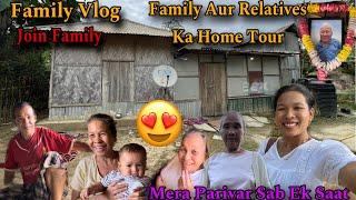 Joined Family Memories Vlog|| Home Tour Sab Parivar Ka||Family Ke Saat Time Spent ️