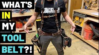 What Should You Carry In Your TOOL BELT?! (These Are The Best Tools For Carpentry / Construction!!)