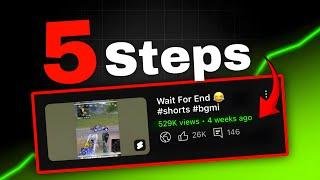 5 Steps that Make Your Shorts Viral ! Shorts Algorithm 2024 