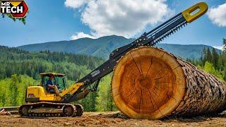 Extreme Dangerous Fastest Big Chainsaw Cutting Tree Machines | Biggest Heavy Equipment Machines #17