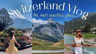 Switzerland Travel Vlog | Interlaken, Grindelwald, Lauternbrunnen, Murren| beautiful & dreamy 