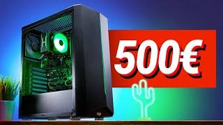 Was kann ein 500€ GAMING PC?! Test & Zusammenbauen (2022)