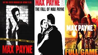 Max Payne Trilogy Longplay Walkthrough [Max Payne 1-3] Full Gameplay [PS2 & PC 4K 60 FPS]