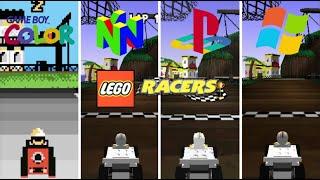 LEGO Racers [1999] GBC vs N64 vs PS1 vs PC (Version Comparison)