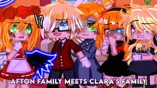 Afton family meets Clara's Family / Afton Family / Gacha Club