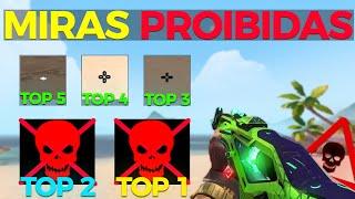 TOP 5 MIRAS PROIBIDAS DO VALORANT PARA 2023!! SÓ MIRA AIMBOT! [PARTE 2]