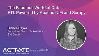 The Fabulous World of Data - ETL Powered by Apache NiFi and Scrapy
