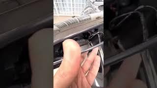 How to dismantle side mirror glass mitsubishi outlander 16-21