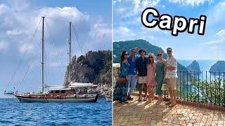 Boat Trip In Italy Part 1 Capri |  كشتى سوارى در سواحل جنوب ايتاليا. قسمت ١ جزيره كاپرى