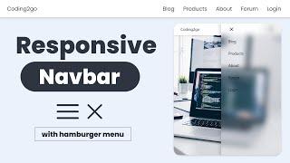 How to create a Responsive Navigation Bar (for beginners)
