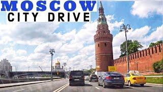Taxi Drive From MOSCOW CITY Red Square to SVO AIRPORT In Summer | May2021