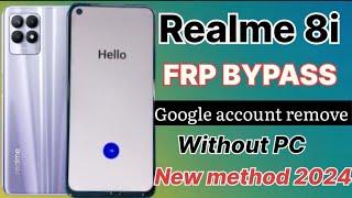 Realme 8i / FRP BYPASS || Android 13 without PC (RMX3151) Google account remove