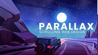 Parallax Scrolling Website - How to make animated website in HTML CSS JS