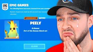 Fortnite REMOVED Peely