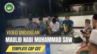 VIDEO UNDANGAN MAULID NABI MUHAMMAD SAW