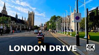 Driving to Work in London 4K