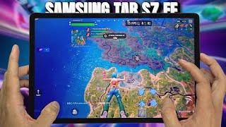 Samsung Tab S7 FE Fortnite Gameplay 2024