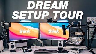 My Dream Home Office Desk Setup! Productivity and Content Creation