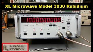 TA-0419: XL Microwave 3030 - Rubidium - Frequency Counter - Teardown