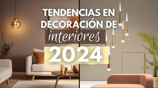 TENDENCIAS  DISEÑO Y DECORACION DE INTERIORES 2024   Home decor